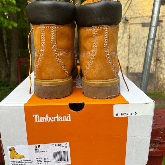 Timberland Men's Wheat Lace-Up Boots - Picture 3 of 4